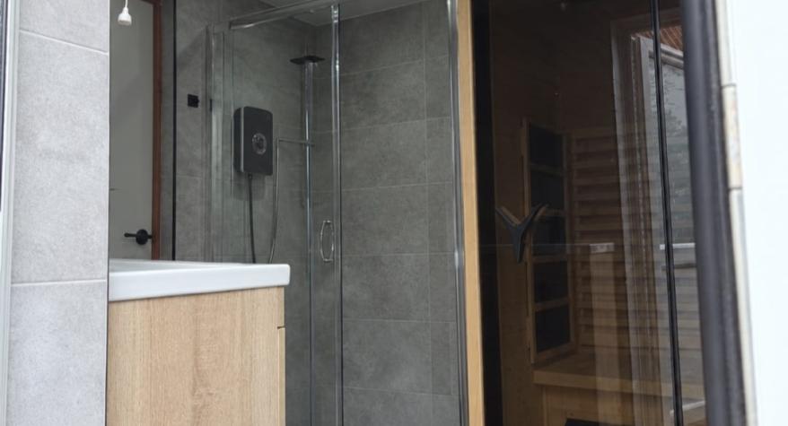 Garage to Wet Room/ Sauna Converstion in Reading 