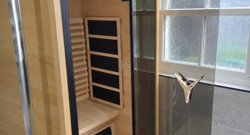 Garage to Wet Room/ Sauna Converstion in Reading 